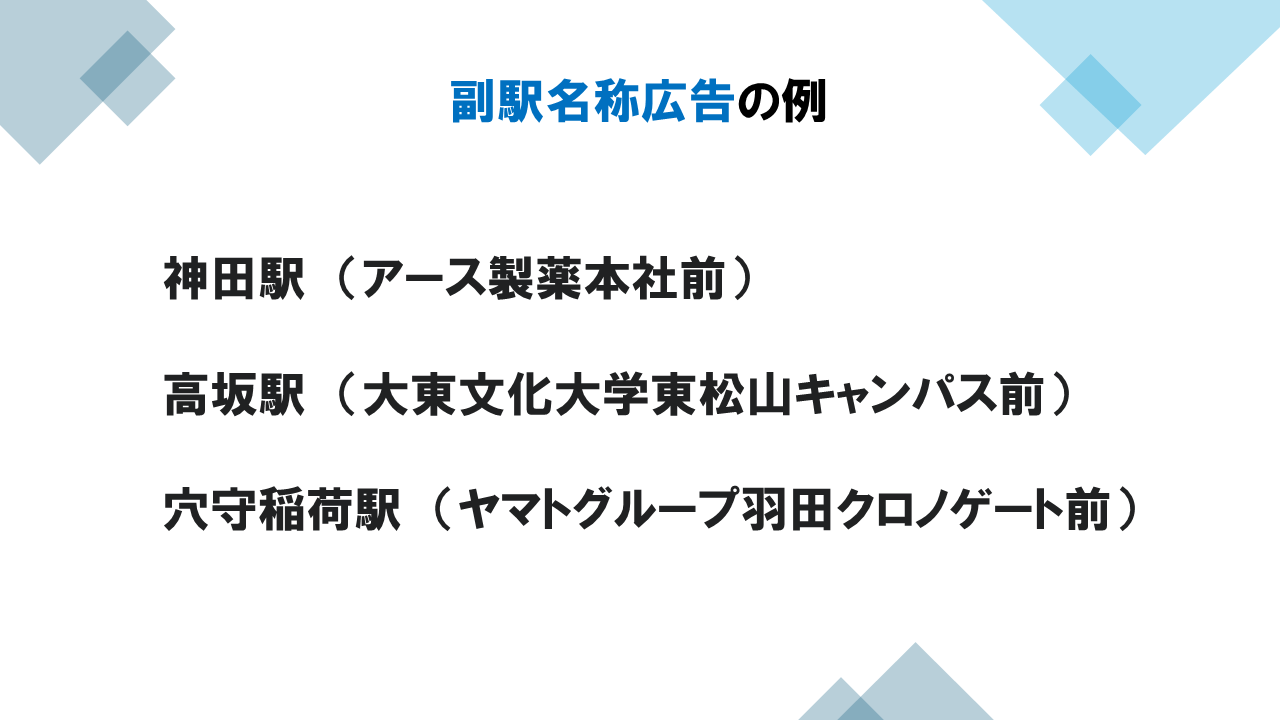 サブネーム・ステーションズ